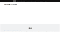 Desktop Screenshot of annublog.com